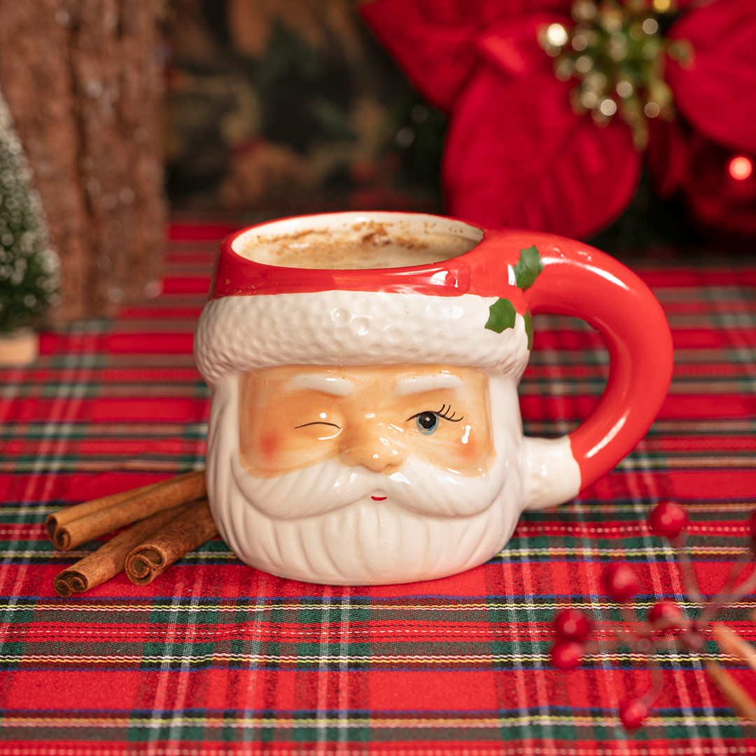 Santa's Head Mug